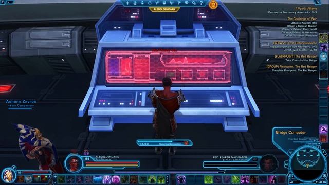 Прохождение Star Wars The Old Republic Возвращение ситха {Флешпоинт The Red Reaper) смотреть онлайн