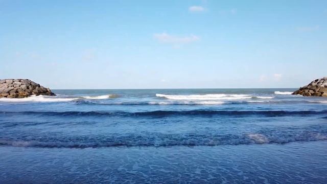 Звуки волн, тихого океана и шум прибоя смотреть онлайн