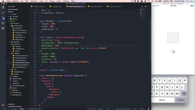 Build a Twitter Clone with Apollo Graphql & React-Native - Part: 13 смотреть онлайн