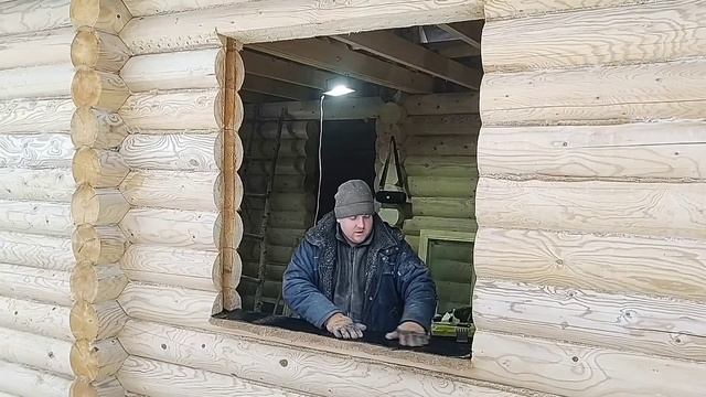 Установка откосов. Обсада Окосячка. Отделка бани своими руками смотреть онлайн