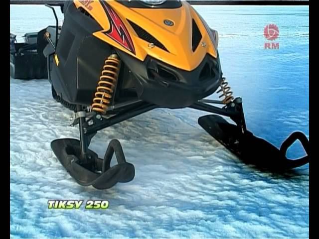 Рыбалка на Рыбинском водохранилище.Снегоход TIKSY 250.avi смотреть онлайн