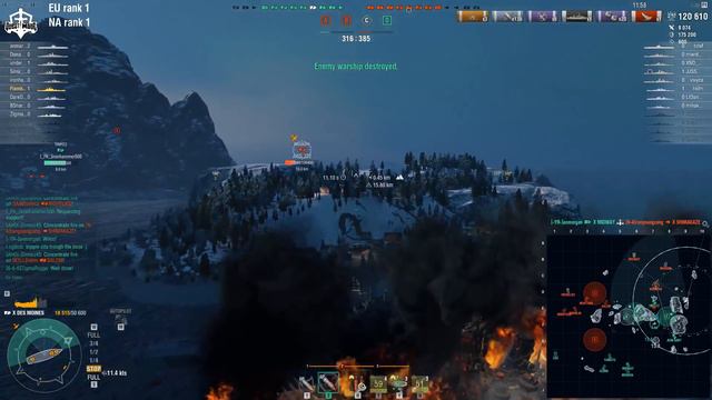 World of Warships - I'll get you too motherturcker xD смотреть онлайн