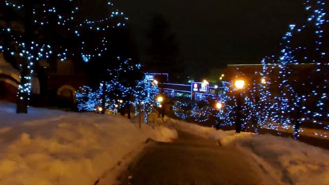 Вечерний Ижевск. Ледовые фигуры смотреть онлайн