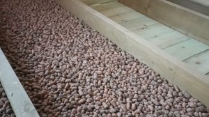 Черновой пол в доме из бревна.