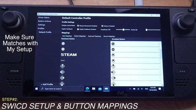 How to Setup Steam Deck Controller in Windows 10/11 SWICD - Episode #2 смотреть онлайн