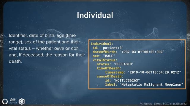 The GA4GH Phenopacket schema: A computable... - Monica Munoz-Torres - BOSC - Abstract - ISMB 2022 смотреть онлайн
