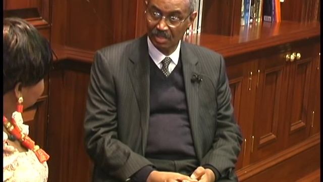 Part 1 interview with Amani Abeid Karume смотреть онлайн