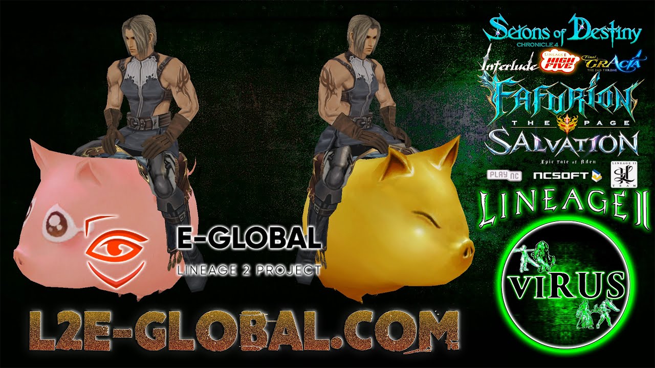 New Mounts. LINEAGE II - MasterWork. For The Www.L2E-Global.Com Server ◄√i®uS►
