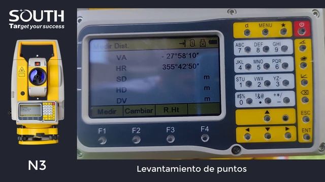Estación SOUTH N3 - Levantamiento de puntos смотреть онлайн