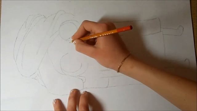 Рисуем пёсика Джейка! смотреть онлайн