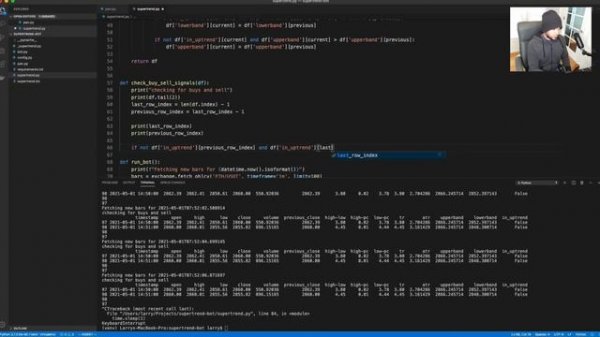 Supertrend 4 - CCXT Crypto Bot - Order Execution with Python