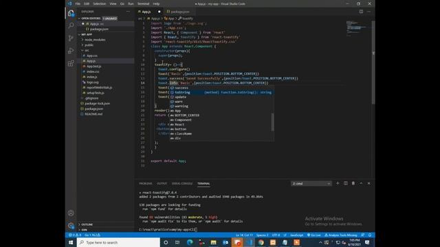 React Toaster in 2 minutes || Toaster Message React || React Toastify Notifications || Alert React смотреть онлайн