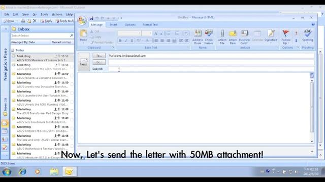 How to use Cloud Connect for Outlook - ASUS WebStorage смотреть онлайн