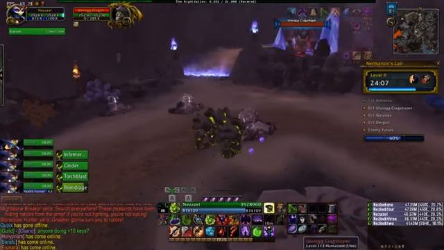 Netharion's Lair Warlock Multibox +9 Keystone 3 Chest