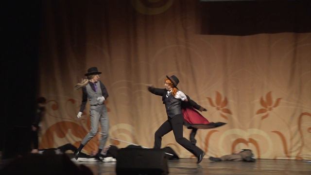 ВНЕКОНКУРС-Командное экшен дефиле-Великий из бродячих псов-команда .BSD Event.