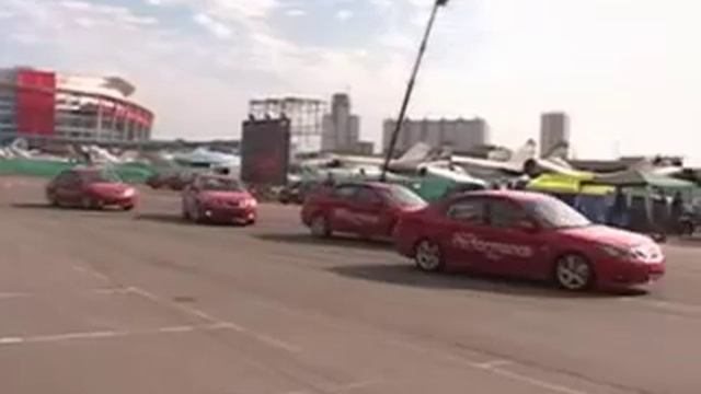 Saab Performance Team In Moscow 2008 смотреть онлайн