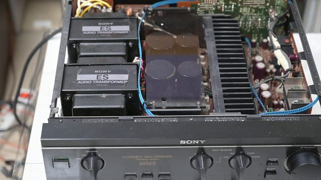 Переделка Sony 555ES на питание от сети 220В смотреть онлайн