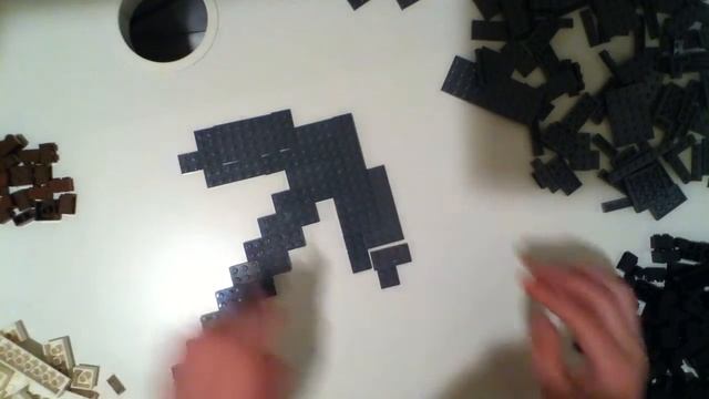 Lego Minecraft - Iron Pickaxe Tutorial смотреть онлайн
