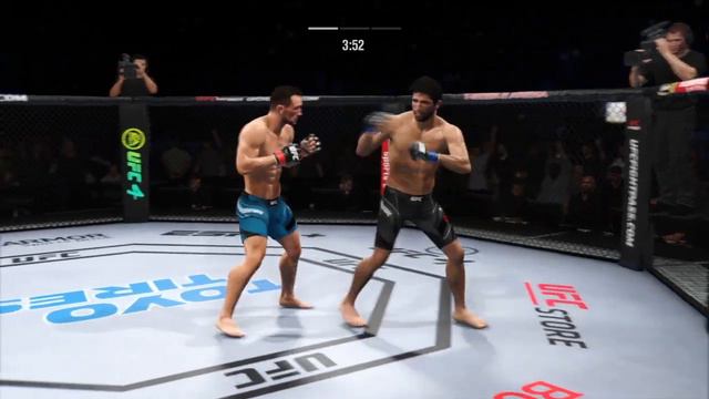 МАЙКЛ ЧЕНДЛЕР VS БЕНИЛ ДАРИУШ UFC 4 CPU VS CPU смотреть онлайн