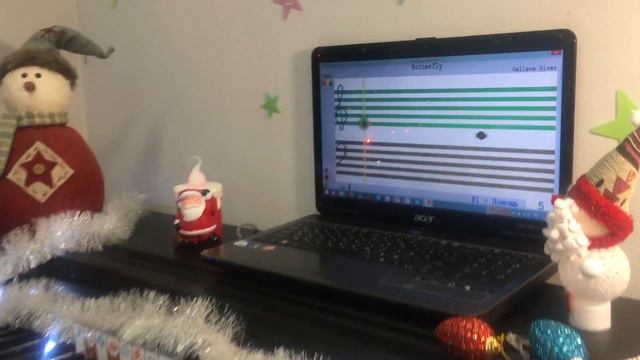 SOFT MOZART Winter Recital 2019-2020, Exercise “Butterfly” R4, plays Elisey, 3 years смотреть онлайн