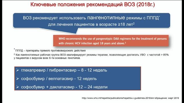 Лекция. Тайм-менеджмент в лечении хронического гепатита С