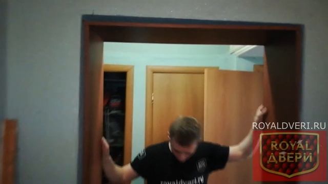 Установка портал (откос) Роял Двери Орск. Где купить двери в Орске?