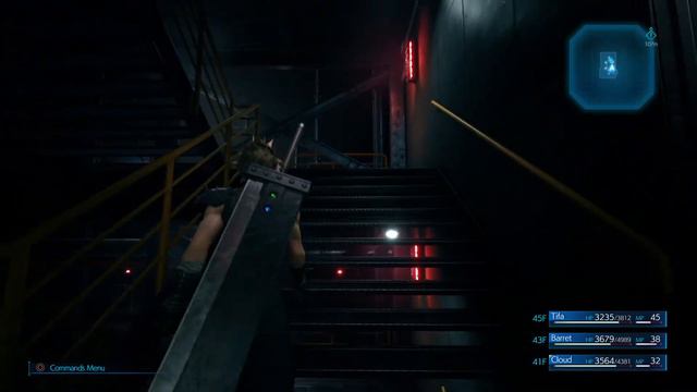 FINAL FANTASY VII REMAKE ( Shinra Building choice Climbing the stairs ) смотреть онлайн