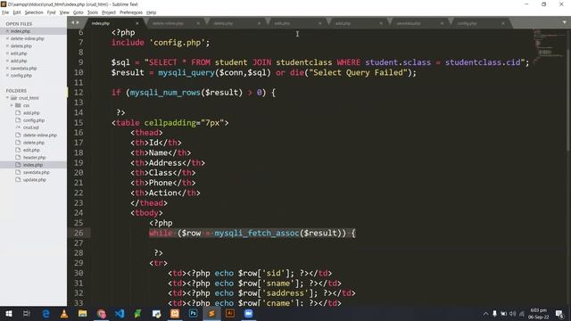 ➡️PHP CRUD (Part 3)? Delete || Delete Inline || Edit смотреть онлайн