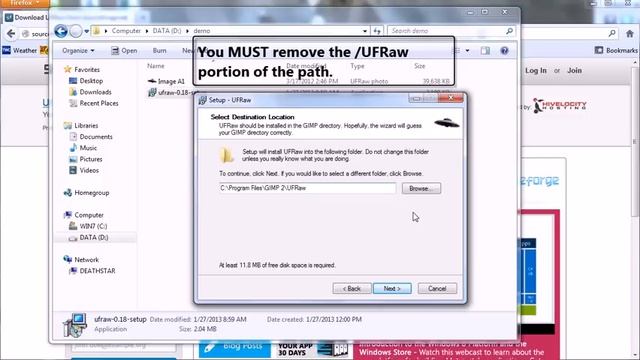 Installing UFRaw PlugIn for Gimp 2.8 On Windows смотреть онлайн