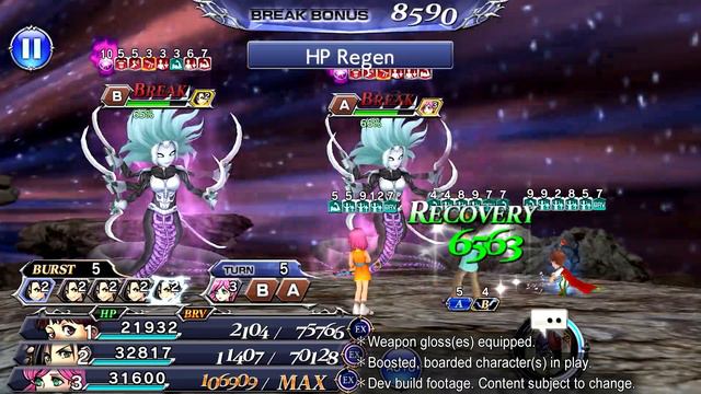 DISSIDIA FINAL FANTASY OPERA OMNIA - Laguna BT+ смотреть онлайн