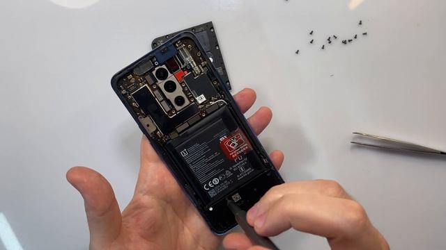 OnePlus 7T Pro - Замена Аккумулятора Разборка