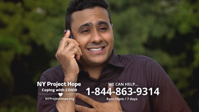 NY Project Hope Emotional Support Campaign - English 15 Sec F3_V2 смотреть онлайн