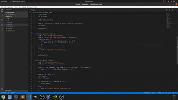 C++ Tutorial for Beginners - Complete Guide to Programming in C++ using Visual Studio Code on Linux