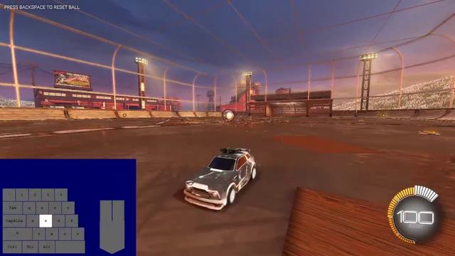 How to Half flip in Rocket League FOR K and M смотреть онлайн