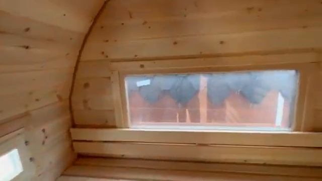 Видеообзор Бани Викинг 5 метров бок вход смотреть онлайн