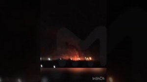 Брянск в огне!!! Срочно что то горит в Брянске, предположительно нефтехранилище!