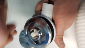 Установка сифона полуавтомат с переливом А-28089 (А-28087) на ванну.