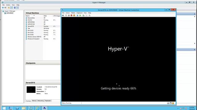 Install Windows Server 2016 in Hyper V смотреть онлайн