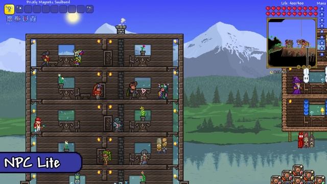 [Terraria] 10+ Mods Complementarios Perma-instalados en mi TmodLoader смотреть онлайн