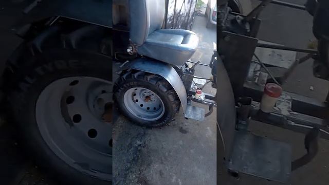 Супер мінітрактор з мотоблока Зубр