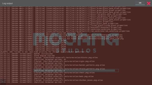 Minecraft 1.17.1 with OptiFine running with gl4es - PojavLauncher смотреть онлайн