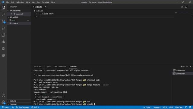 Git Merge смотреть онлайн