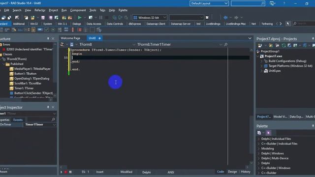 #Jilva #desktop daarturchi #delphi delphida mediaplayer dasturini yozamiz смотреть онлайн
