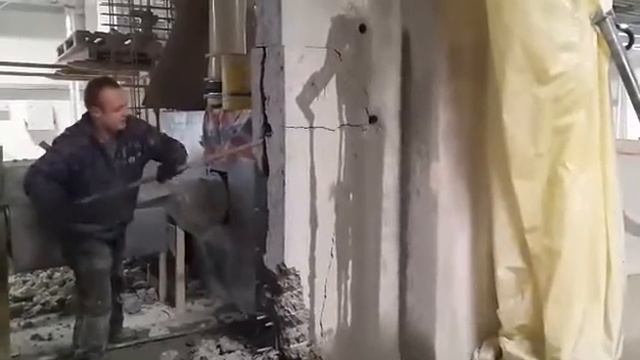 Оголение армирования, гидроклин Darda смотреть онлайн