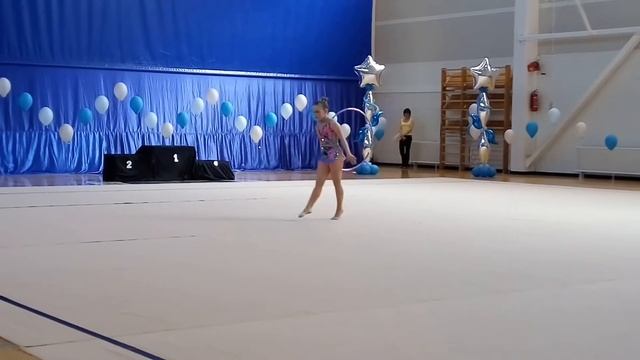 Вероника Фёдорова,2007г.р.Выступление с обручем.21.05.2017.Клуб Excite dance Tallinn смотреть онлайн