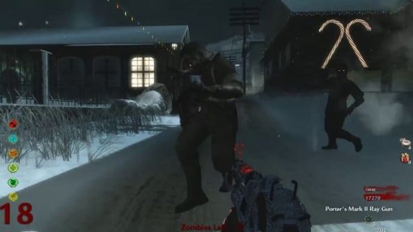 CoD: WaW Zombies. Новогодняя карта! TMG Christmas (Co-op!)