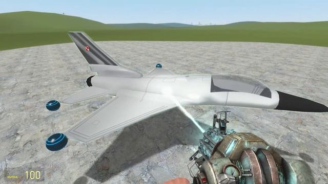 как сделать самолёт в Garry's Mod (без модов) смотреть онлайн