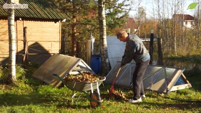 Как правильно сделать теплые грядки в теплице? смотреть онлайн