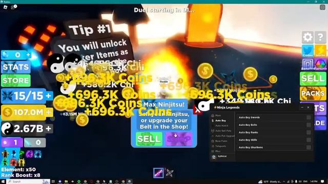 [?NEW] Ninja Legends Script Hack | AUTO FARM | FREE GAMEPASSES | *PASTEBIN 2023* смотреть онлайн