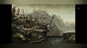 робот на свалке